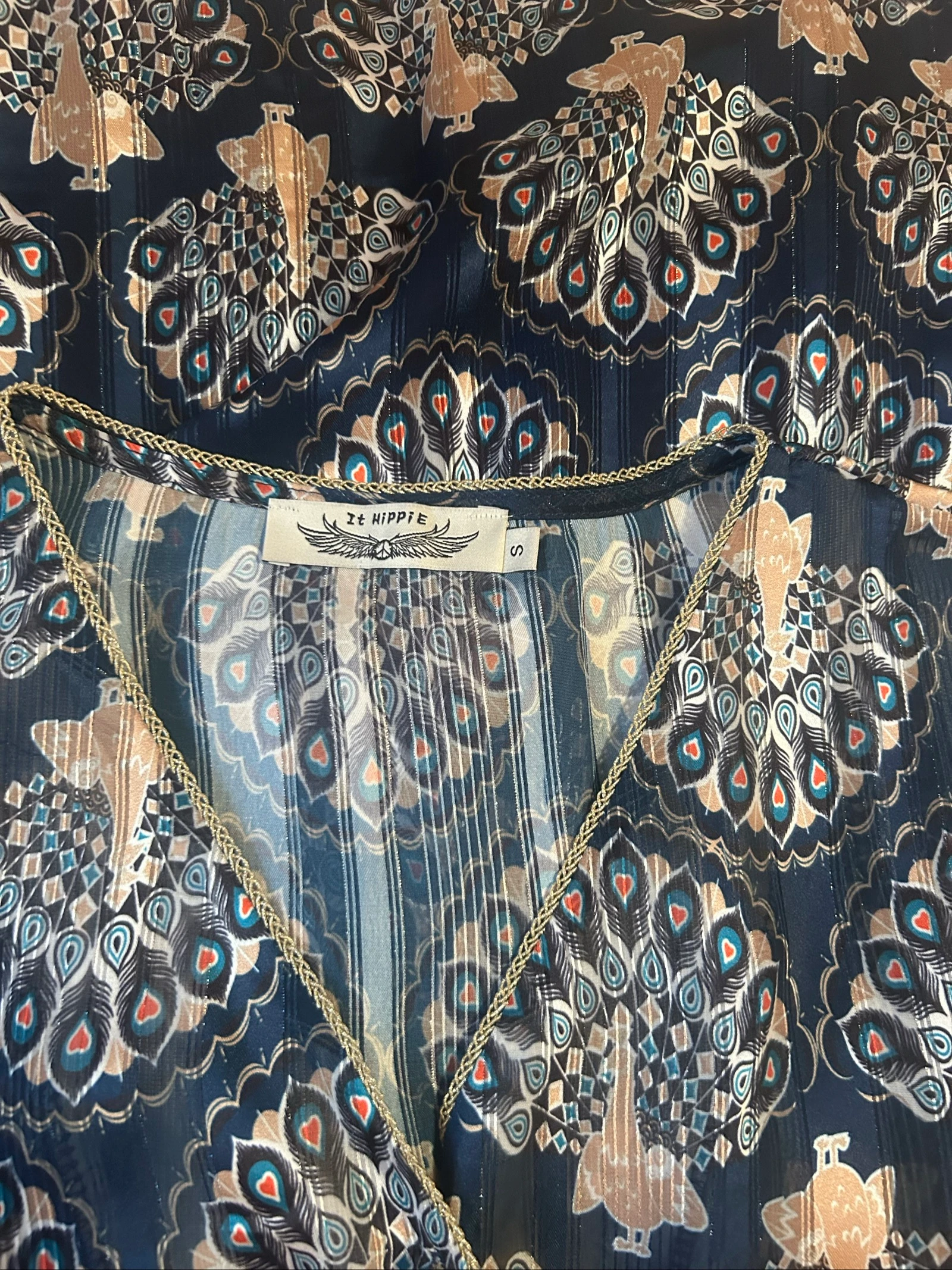Lote de 3 vestidos cortos fluidos estilo bohemio / hippie – Talla 36 (S) – photo 15